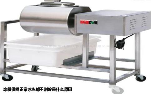 冰箱保鲜正常冰冻却不制冷是什么原因