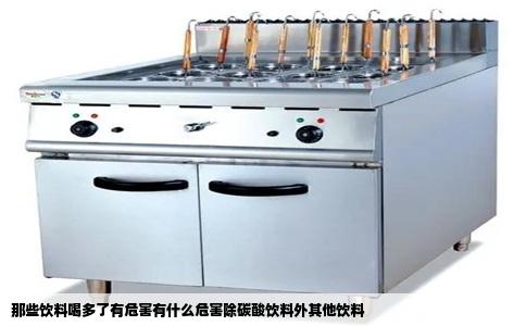 那些饮料喝多了有危害有什么危害除碳酸饮料外其他饮料