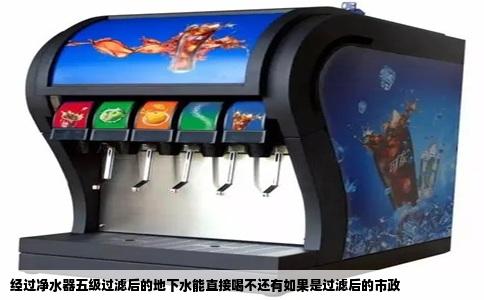 经过净水器五级过滤后的地下水能直接喝不还有如果是过滤后的市政