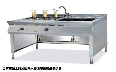 目前市场上的沁园净水器滤芯价格是多少的