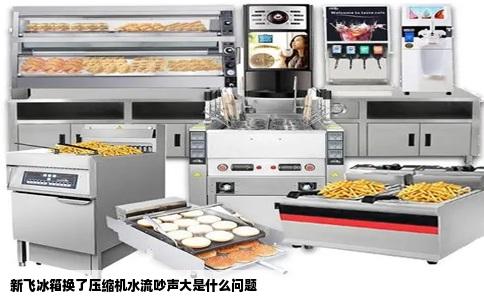 新飞冰箱换了压缩机水流吵声大是什么问题