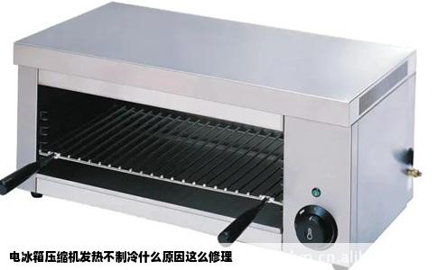 电冰箱压缩机发热不制冷什么原因这么修理