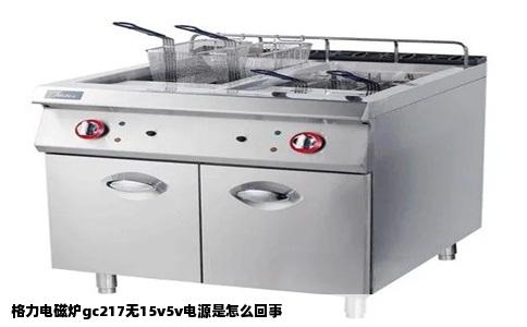 格力电磁炉gc217无15v5v电源是怎么回事