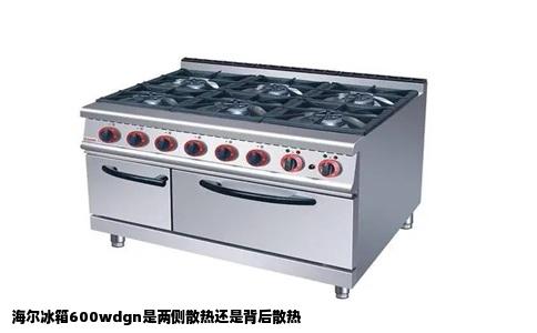 海尔冰箱600wdgn是两侧散热还是背后散热