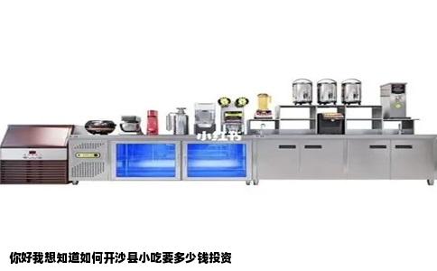 你好我想知道如何开沙县小吃要多少钱投资