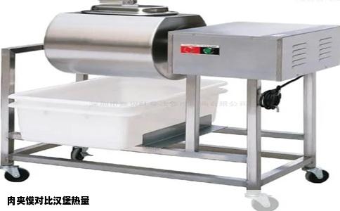 肉夹馍对比汉堡热量