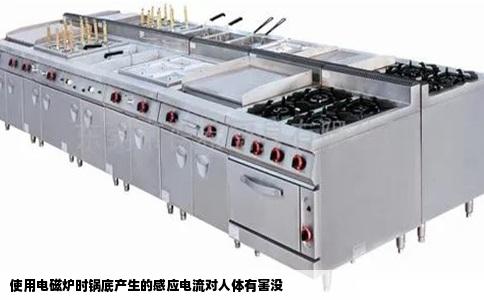 使用电磁炉时锅底产生的感应电流对人体有害没