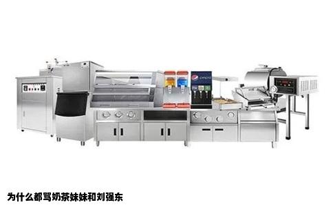 为什么都骂奶茶妹妹和刘强东