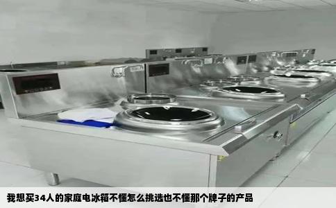 我想买34人的家庭电冰箱不懂怎么挑选也不懂那个牌子的产品
